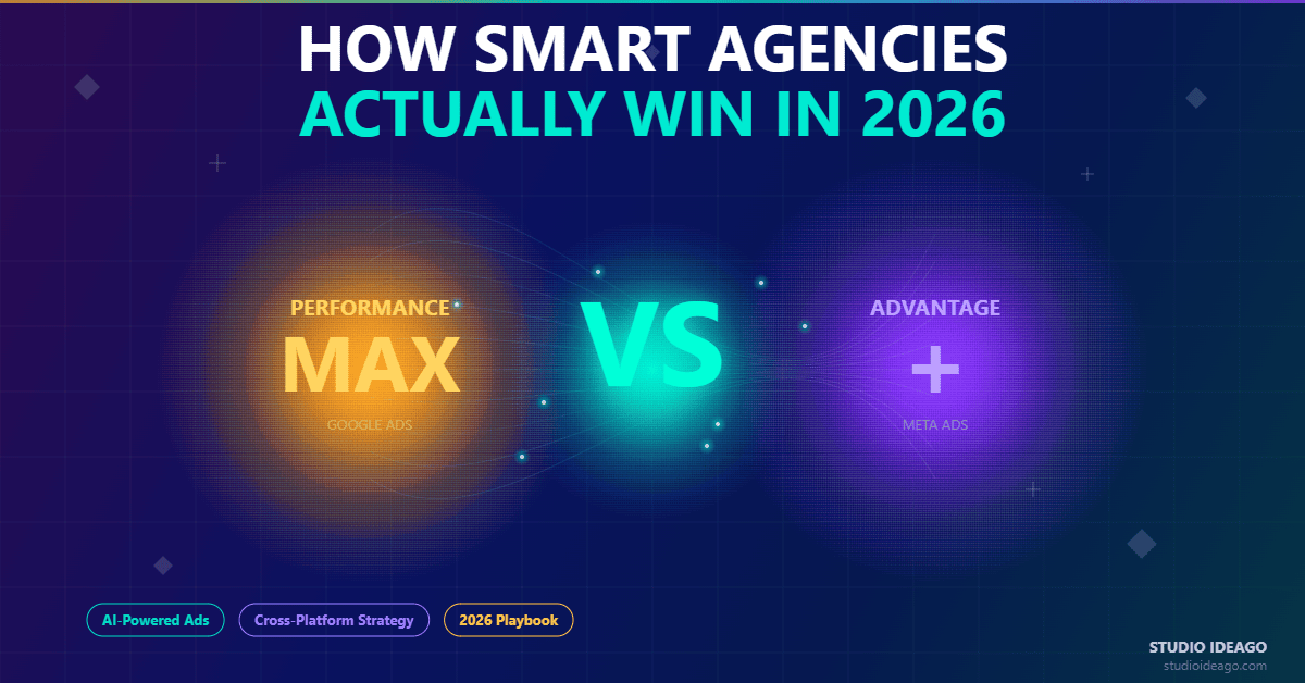Performance Max vs Advantage Plus comparison - How Smart Agencies Win in 2026