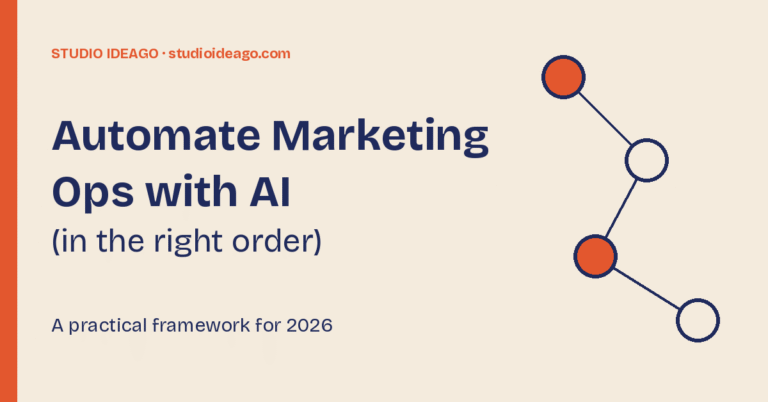 How to Automate Marketing Operations with AI: 2026 Framework