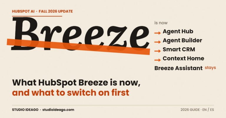 HubSpot Breeze AI in 2026: What It Is Now and What to Activate